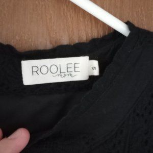 Roolee Mom nursing friendly dress- black